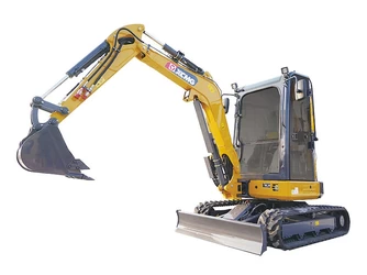 Мини-экскаватор XCMG XE 27U с гидромолотом