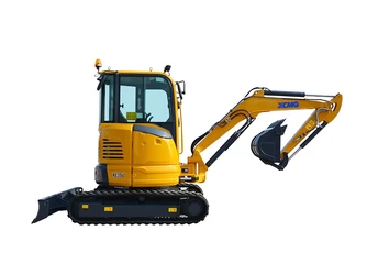 XCMG XE 35U с гидромолотом Ямобур - диаметр 300 мм